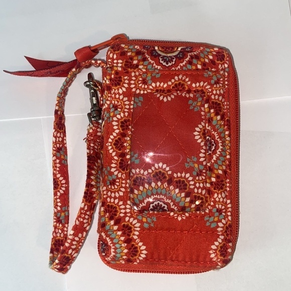 Vera Bradley Wristlet Wallet ID Card Holder - Picture 3 of 8